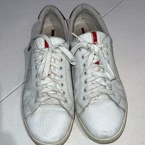 Prada low trainers sneakers size 9 1/2